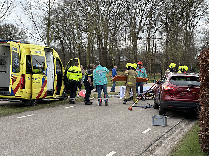 Botsing Oude Telgterweg Ermelo