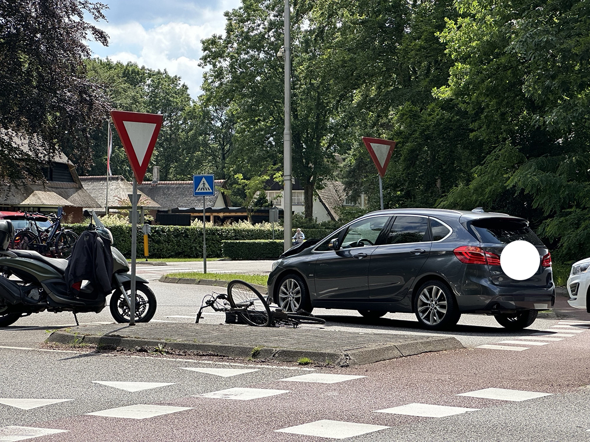 Ongeluk fietser Ermelo