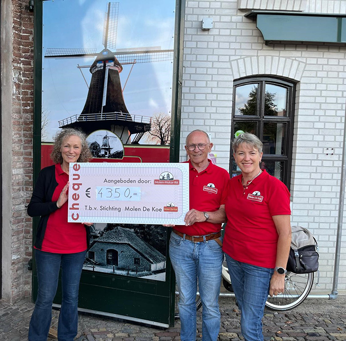 Cheque Molen Motor Rit