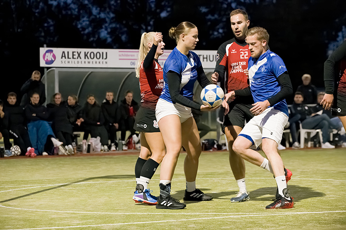 DOS 46 tegen Dindoa Ermelo korfbal