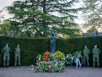 Nationale Dodenherdenking op 4 mei 2024 in Ermelo