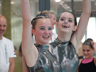 Synchroonzwemmers ZEW strijdbaar in Raalte