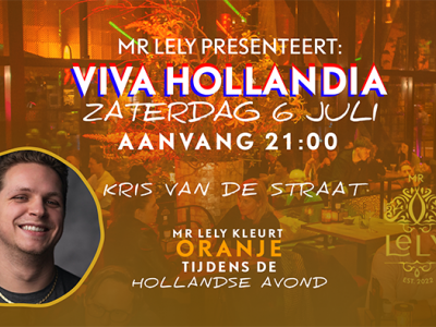 Mr Lely Hollandse avond met Kris van de Straat