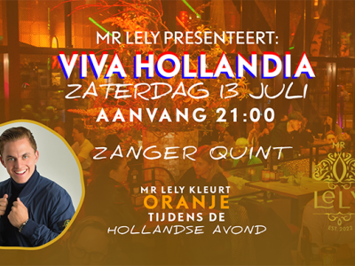 Mr Lely Hollandse avond met Quint