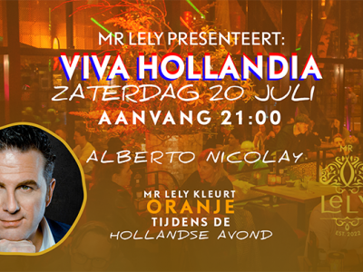 Mr Lely Hollandse avond met Alberto Nicolay