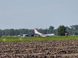 Noodlanding vliegtuig Nunspeet