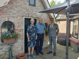 Echtpaar Henk en Metje Rozendaal - Nijeboer vieren 60-jarig huwelijksfeest