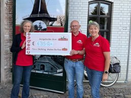 Grote cheque voor Molen De Koe