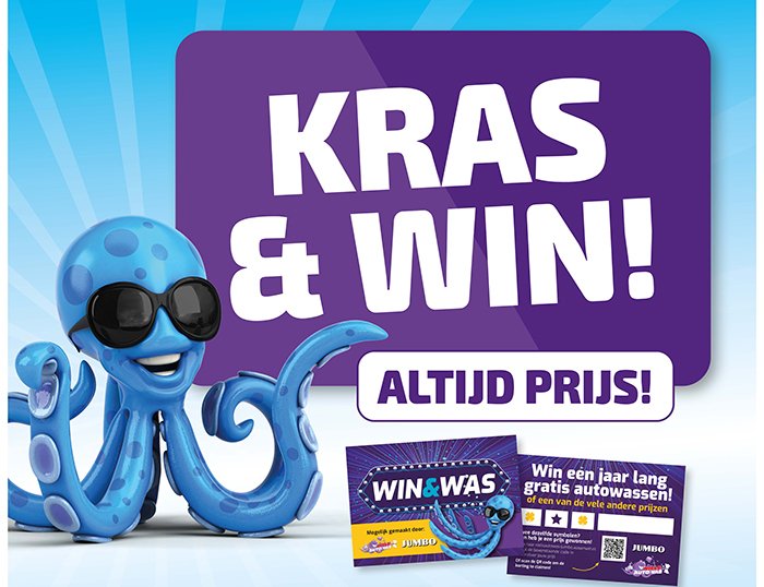 Kras en Win: altijd prijs!