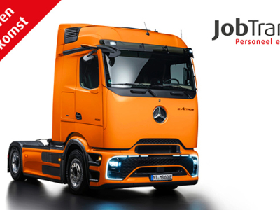 JobTrans investeert in de toekomst met twee nieuwe e-trucks