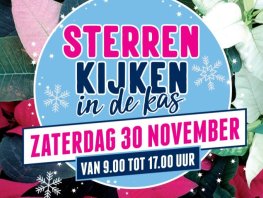 Sterren kijken in de kas - Open dag kwekerij de Stadsweiden