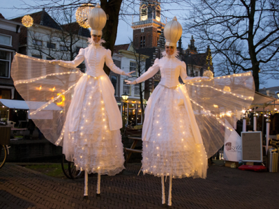 Volop sfeer en gezelligheid tijdens Veluwse Kerstmarkt in Ermelo