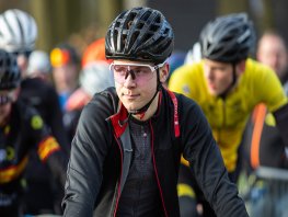 Winterse sfeer tijdens Veluwse Mountainbike Competitie