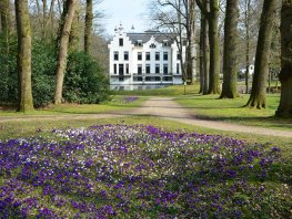 Voorjaar in aantocht, landgoed Staverden